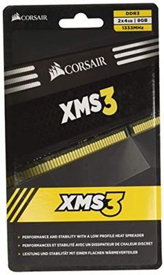 Corsair CMX8GX3M2A1333C9 geheugenmodule 8 GB 2 x 4 GB DDR3 1333 MHz Corsair CMX8GX3M2A1333C9 geheugenmodule 8 GB 2 x 4 GB DDR3 1333 MHz