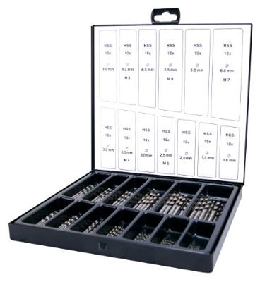 RUKO A214195 HSS Metaal-spiraalboorset Geslepen DIN 338 1 set(s)