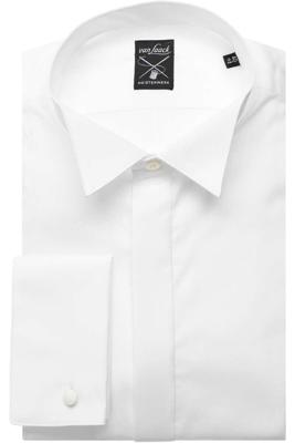 van Laack Meisterwerk Slim Fit Gala shirt wit, Effen van Laack Meisterwerk Slim Fit Gala shirt wit, Effen