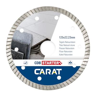 Carat CDB STARTER Diamantschijf natuursteen/tegels 125x22,23mm - CDBS125300