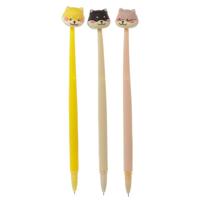 Cutiemals Shiba Inu Fijnschrijver Pen - Zwart - thumbnail