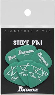 Ibanez B1000SV-GR Steve Vai Signature set van 6 plectrums - thumbnail