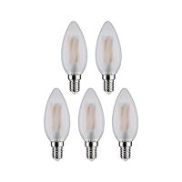Paulmann 29095 LED-lamp Energielabel F (A - G) E14 Kaars 4.8 W Warmwit (Ø x h) 35 mm x 98 mm Filament / Retro-LED 5 stuk(s) - thumbnail