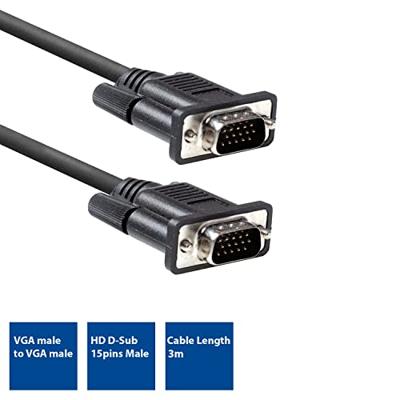 ACT VGA monitorkabel M/M 3m