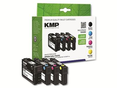 KMP Inktcartridge vervangt Epson 34XL, T3476, T3471, T3472, T3473, T3474 Compatibel Combipack Kleur E222XV 1637,4005 KMP Inktcartridge vervangt Epson 34XL, T3476, T3471, T3472, T3473, T3474 Compatibel Combipack Kleur E222XV 1637,4005