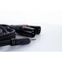 Cordial EY 1,5 WMM XLR Y-adapter [1x Jackplug male 3,5 mm - 2x XLR-stekker 3-polig] - thumbnail