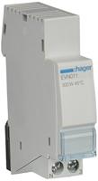 Hager EVN011 DIN-rail dimmer Geschikt voor lampen: LED-lamp, Gloeilamp, Halogeenlamp Grijs - thumbnail