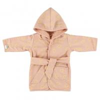 Trixie Badjas Lemon Squash Roze/geel Maat 86-92 - thumbnail