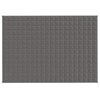 Verzwaringsdeken 137x200 cm 10 kg stof grijs - thumbnail