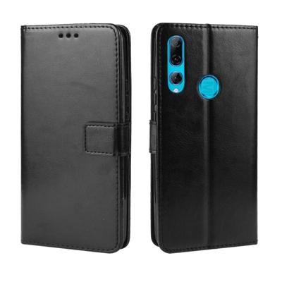 Retro Crazy Horse textuur horizontale Flip lederen case voor Huawei Y9 Prime (2019) met houder & kaartsleuven & fotolijstjes (zwart) Retro Crazy Horse textuur horizontale Flip lederen case voor Huawei Y9 Prime (2019) met houder & kaartsleuven & fotolijstjes (zwart)