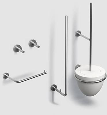 Clou Fold toiletrolhouder zonder klep met planchet mat wit CL/09.04028.20 Clou Fold toiletrolhouder zonder klep met planchet mat wit CL/09.04028.20