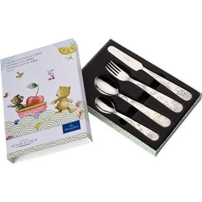 Villeroy & Boch Hungry as a bear Kinderbestek RVS 4-delig Villeroy & Boch Hungry as a bear Kinderbestek RVS 4-delig