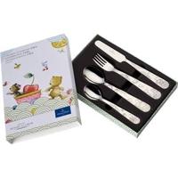 Villeroy & Boch Hungry as a bear Kinderbestek RVS 4-delig - thumbnail