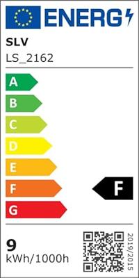 SLV Led wandspotLogs In L 19w - 2000-3000K - 30cm zwart met goud - 1002928
