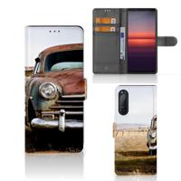 Sony Xperia 5II | Telefoonhoesje met foto | Vintage Auto - thumbnail