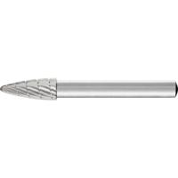 PFERD TOOLS 22431836 Freesstift Ronde boog Lengte 60 mm Afmeting, Ø 8 mm Werklengte 20 mm Schachtdiameter 6 mm - thumbnail