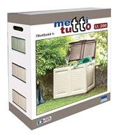 Bama Mettitutto Container 200L 78x45x64 cm Beige/Taupe - thumbnail