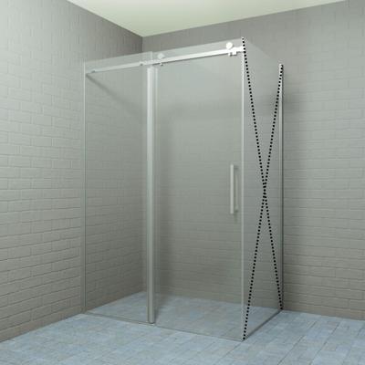 Douchedeur Boss & Wessing Rollo Schuifdeur 140x200 cm 8 mm Nano coating RVS Look Boss & Wessing Douchedeur Boss & Wessing Rollo Schuifdeur 140x200 cm 8 mm Nano coating RVS Look Boss & Wessing