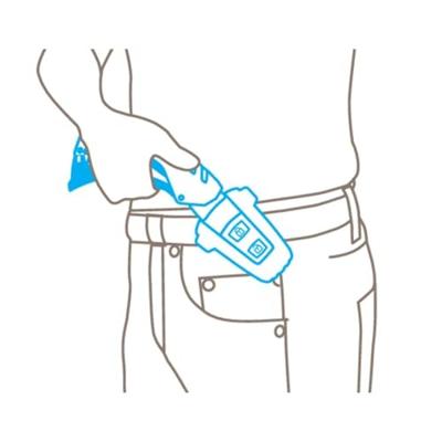 MARTOR 610101.09 Martor veiligheidsmes SECUNORM 610 XDR MET HOLSTER met grote speciale klem 160060 1 stuk 1 stuk(s) - thumbnail