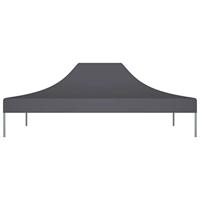 VidaXL Partytentdak 270 g/m² 4x3 m antraciet - thumbnail