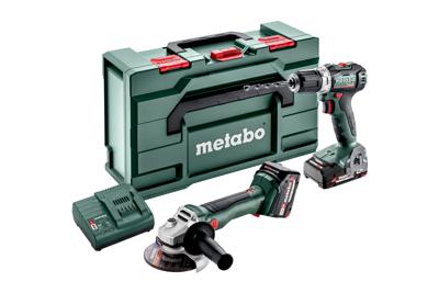 Metabo Accu Combo Set 2.6.5 18V: BS18LBL+W18LBL9 | 1x 4,0Ah, 1x 2,0Ah, SC 30 | metaBOX 165 L - 685233000