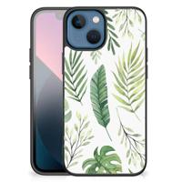 Apple iPhone 13 mini Bloemen Hoesje Leaves - thumbnail
