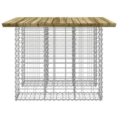 Tuinbank schanskorfontwerp 100x102x72 cm gempregneerd hout