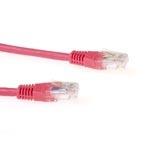 ACT IB9500 LSZH U/UTP CAT6 Patchkabel Rood - 50 cm - thumbnail