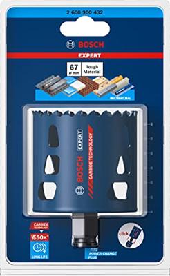 Bosch Professional EXPERT Tough Material gatzaag 67mm - 2608900432 Bosch Professional EXPERT Tough Material gatzaag 67mm - 2608900432