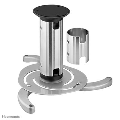 Neomounts BEAMER-C80 Beamer-plafondbeugel Kantelbaar, Draaibaar Afstand vloer-plafond (max.): 15 cm Zilver