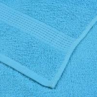 Handdoeken 4 st 360 g/m 100x200 cm 100% katoen turquoise - thumbnail