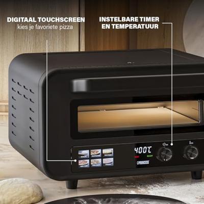 Princess Pro Max Pizzaoven Met pizzasteen