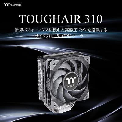 Thermaltake TOUGHAIR 310 CPU Air Cooler CPU-koellichaam met ventilator Intel LGA 1851, Intel LGA 1700, Intel LGA 1200, Intel LGA 1156, Intel LGA 1155, Intel