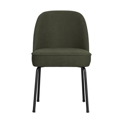Woood Vogue eetkamerstoel geweven Warm Groen
