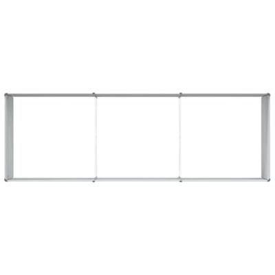 Verhoogde plantenbak Licht Bruin 240 x 80 x 77 cm