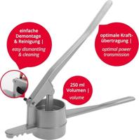Westmark 61202260 Spuit- en aardappelpers „Spetlechef” zilver 42 cm, handgeschuurd - thumbnail