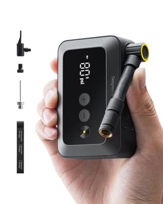 HOTO QWCQA002 Accucompressor 10 bar Automatische afschakeling, Digitaal display HOTO QWCQA002 Accucompressor 10 bar Automatische afschakeling, Digitaal display