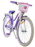 Volare Lovely 26 Inch 36 cm Meisjes Terugtraprem Paars/Wit - thumbnail