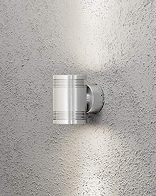KonstSmide Led wandspotMonza 2x6w - 3000K 14cm metaalgrijs - 7931-310