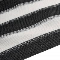 Privacynet 150 g/m 1,5x25 m HDPE antracietkleurig en wit - thumbnail
