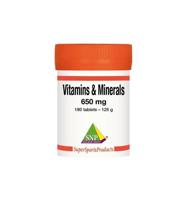 Vitamins minerals complex 180 Tabletten - thumbnail