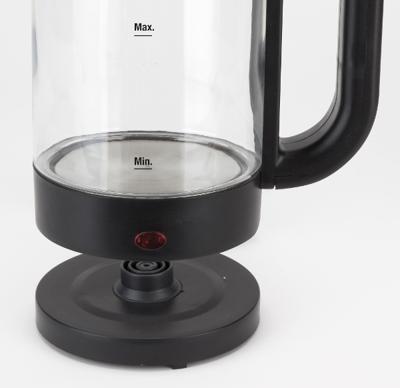 Waterkoker JATA 1500 W 1,2 L Transparant Roestvrij staal Borosilicaatglas