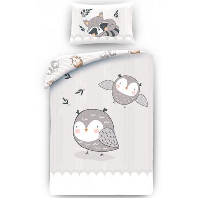 Animal Pictures Peuterdekbedovertrek Uiltjes 100 x 135 cm - Katoen