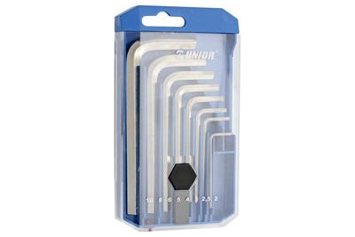 Unior 220/3PB1 Inbussleutel Set 8 stuks 2/10 mm Unior 220/3PB1 Inbussleutel Set 8 stuks 2/10 mm