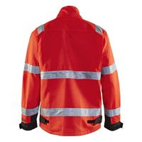 Blåkläder Jack High-Vis 40641811 | High-Vis Rood/Zwart | Maat XXL - 7330509519516 - thumbnail