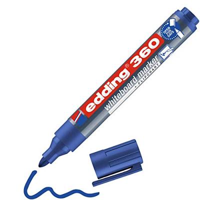 Edding Whiteboardmarker | blauw | streepbreedte 1,5-3 mm ronde punt | 10 stuks - 4-360003 4-360003 Edding Whiteboardmarker | blauw | streepbreedte 1,5-3 mm ronde punt | 10 stuks - 4-360003 4-360003