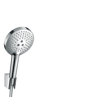 Hansgrohe Raindance select s 120 porter set 125 cm. chroom 26701000 Hansgrohe Raindance select s 120 porter set 125 cm. chroom 26701000
