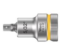 Wera 8740 B HF Binnenzeskant Zyklop Bitdop met 3/8"-aandrijving met vasthoudfunctie, 5/32" x 35 mm - 1 stuk(s) - 05003083001 - thumbnail