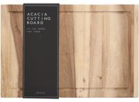 JENS Living Snijplank Mood for Food - Large - 48 x 32,2 x 3 cm - Bruin - thumbnail