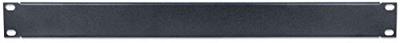 Intellinet 712675 19 inch Afdekking voor patchkast 1 HE Zwart (RAL 9005)